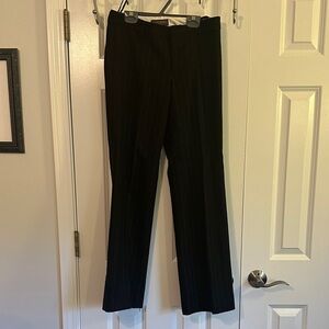 Banana Republic Black Pinstripe Pants- Martin